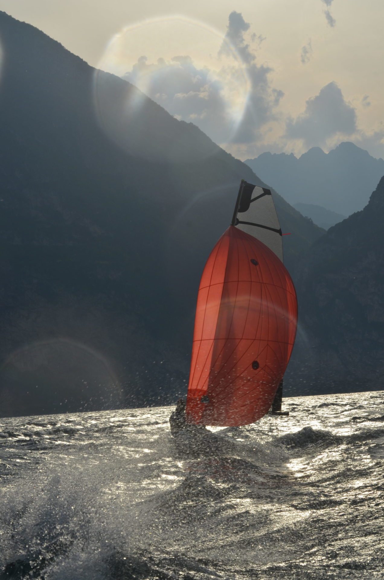 Laser Cascais Sailing Downwind gennaker