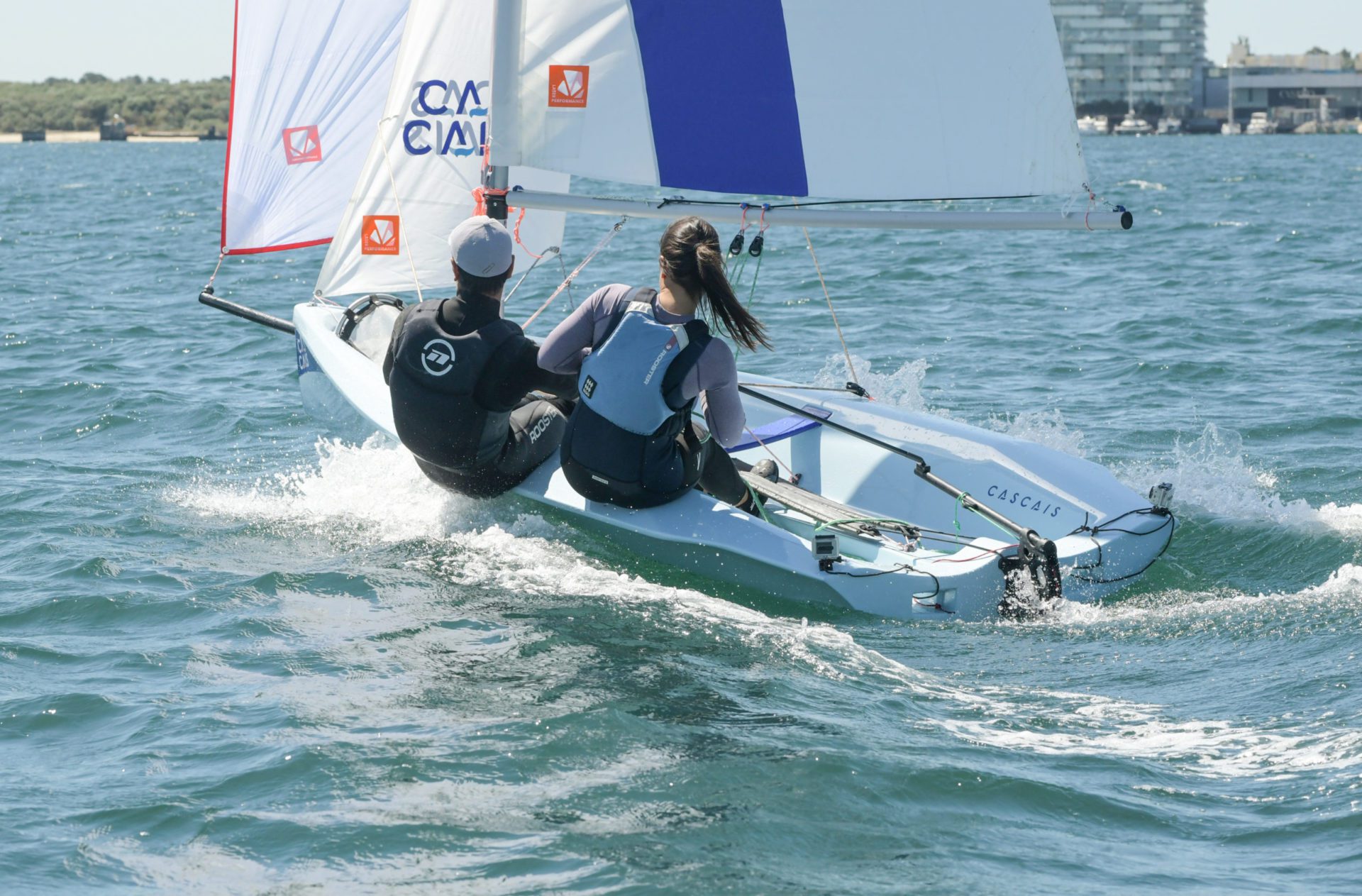 Laser Cascais sailing speed